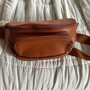 Kibou Vegan Leather Bag Brown